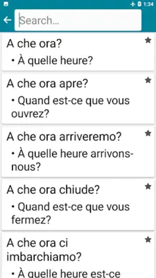 Italian - French android App screenshot 4